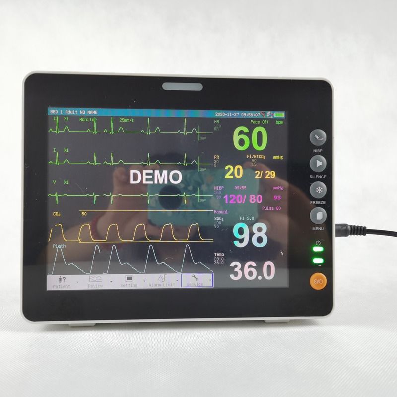 Monitor de signos vitales de 8 pulgadas duradero para perros, gatos y ovejas, excelente calidad