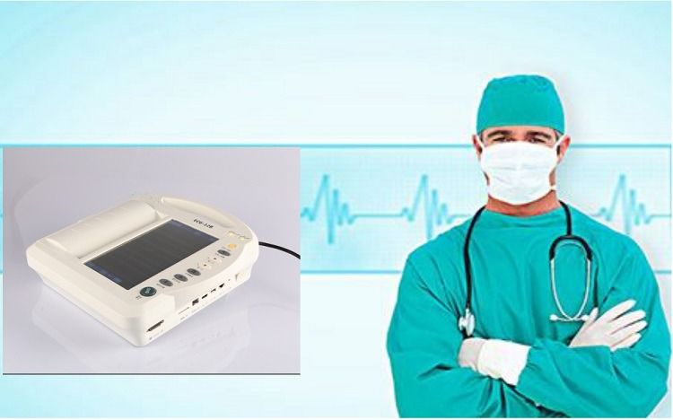 Máquina de ECG humano examen cardíaco cardiología máquina de ECG de 12 canales máquina de electrocardiograma EKG ECG
