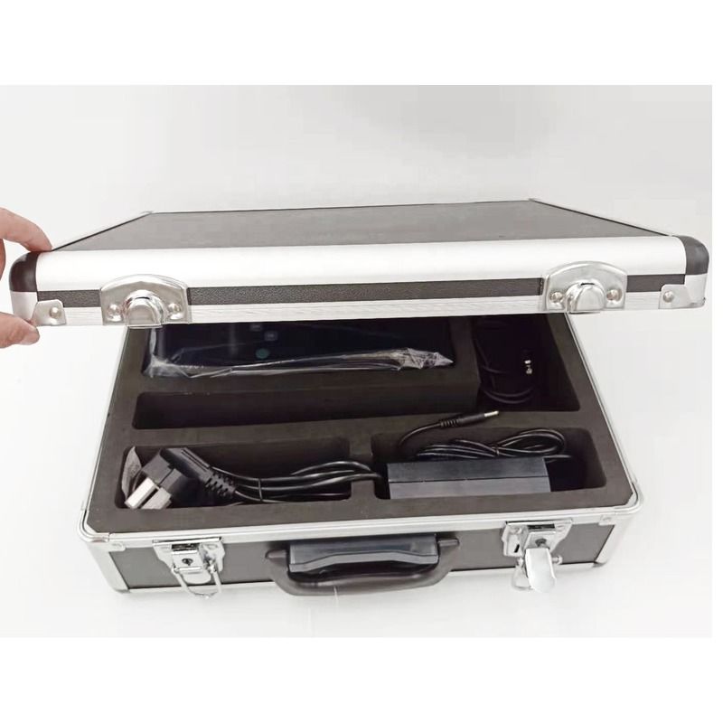 B 5.7 pulgadas Ultrasonido veterinario portable de animales de recinto portátil Máquinas digitales de ultrasonido veterinario veterinario escáner de ultrasonido