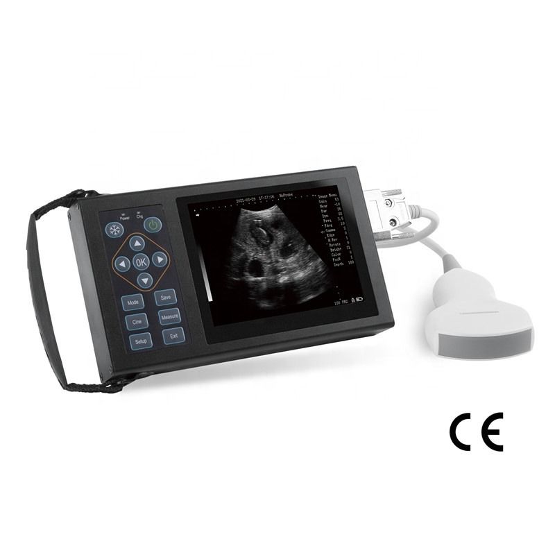 B Ultrasonido veterinario Perros caballos cerdos asustar Embarazo Animales Dispositivo móvil Veterinario Digital Ultrasonido veterinario portátil