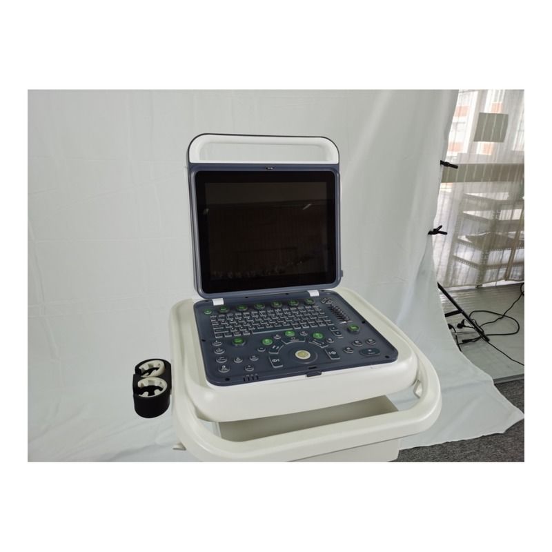 Hospital afuera 2020 Nuevo portátil digital de 15 pulgadas máquina de ultrasonido Doppler de color