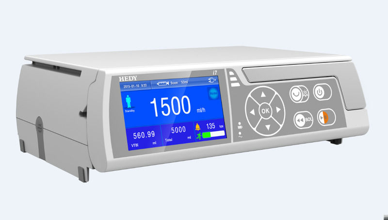 Bomba de infusión metálica eléctrica automática para UCI Ambulancia China Bomba de infusión