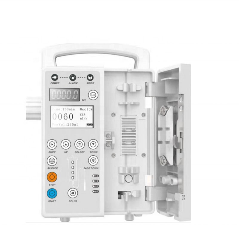 Bomba de infusión médica portátil y duradera de infusión automática de UCI Bomba de infusión volumétrica médica de UCI