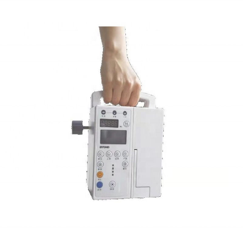 Bomba de infusión médica portátil y duradera de infusión automática de UCI Bomba de infusión volumétrica médica de UCI