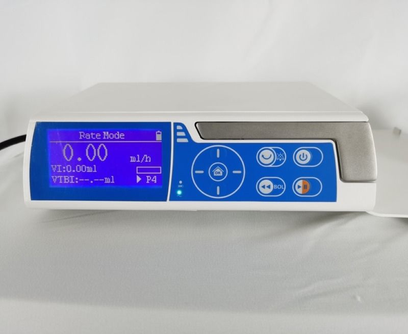 bomba de infusión metálica hospital/bomba de infusión médica barata infusora bomba de jeringa médica eléctrica clínica