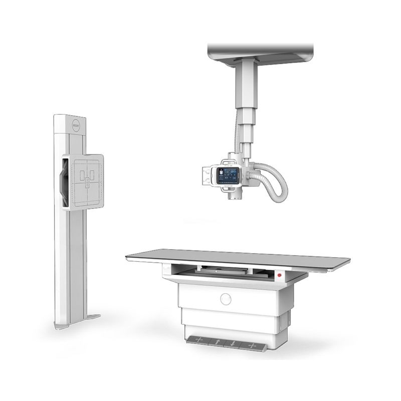 Equipo hospitalario Radiografía Diagnóstico Sistema Digital de Rayos X Máquina CMT-RX100