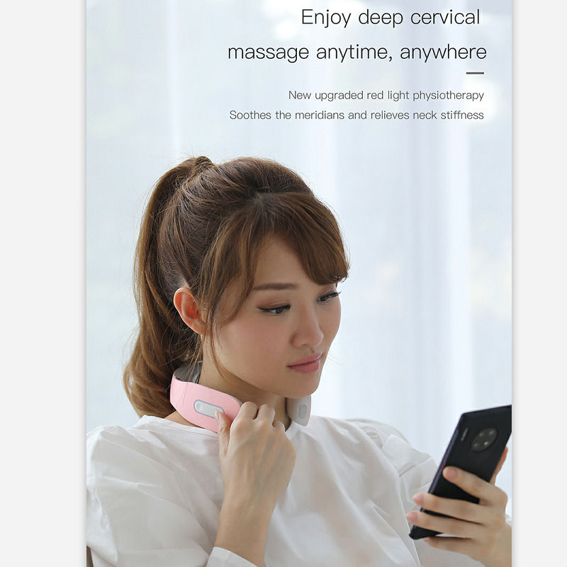 Nuevo masajeador cervical portátil de terapia magnética infrarroja 2021