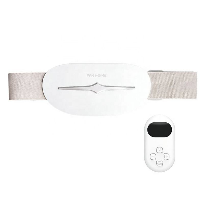 Mini cinturón de respaldo eléctrico flexible para el hogar oficina calentador de estómago hogar oficina masajeador lumbar calentador de útero soporte portátil de cintura masajeador de abdomen