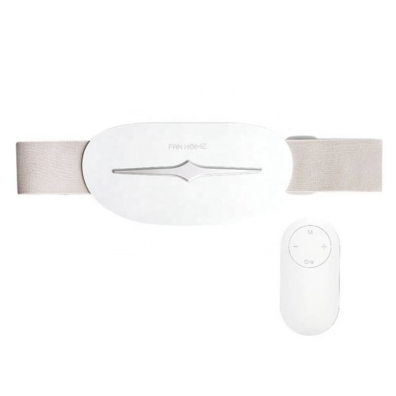 Mini cinturón de respaldo eléctrico flexible para el hogar oficina calentador de estómago hogar oficina masajeador lumbar calentador de útero soporte portátil de cintura masajeador de abdomen