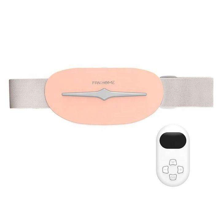 Mini cinturón de respaldo eléctrico flexible para el hogar oficina calentador de estómago hogar oficina masajeador lumbar calentador de útero soporte portátil de cintura masajeador de abdomen