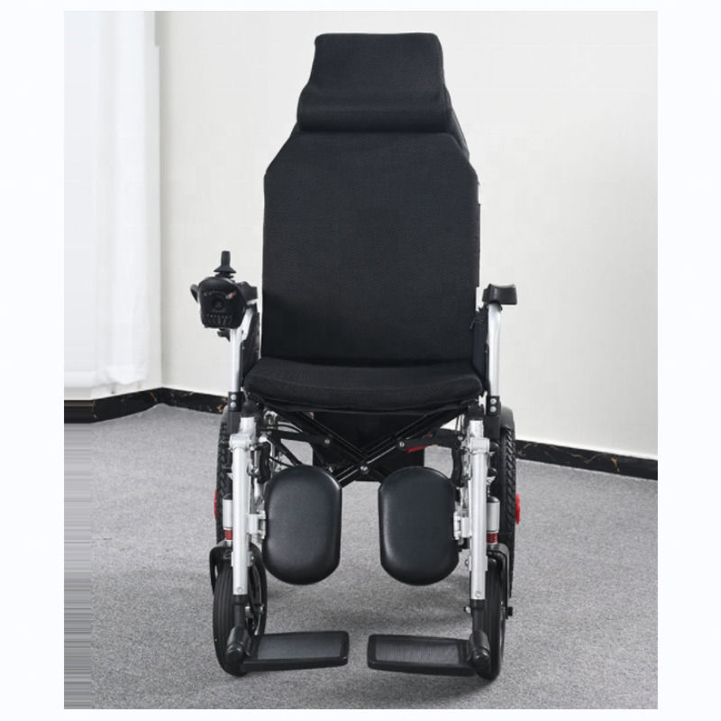Control Remoto de Silla de Ruedas Eléctrica Deshabilitada Ligera Precio Barato Silla de Ruedas Eléctrica Plegable Para Discapacitados de 140 kg