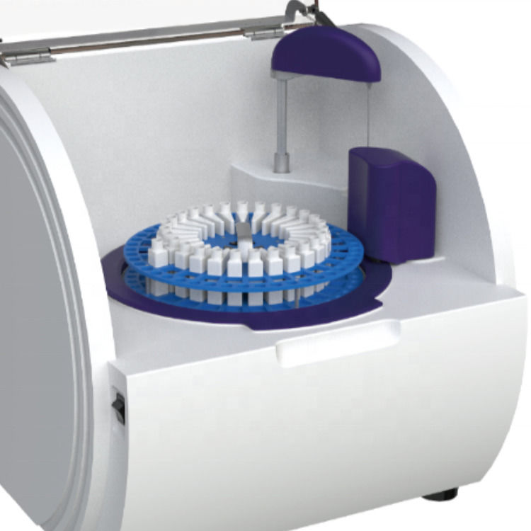 Mini analizador de bioquímica de sobremesa comercial totalmente automático, analizador bioquímico de tamaño más pequeño, analizador de bioquímica para clínicas y hospitales